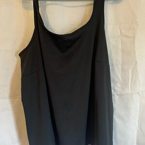 Black Sleeveless Women's Top